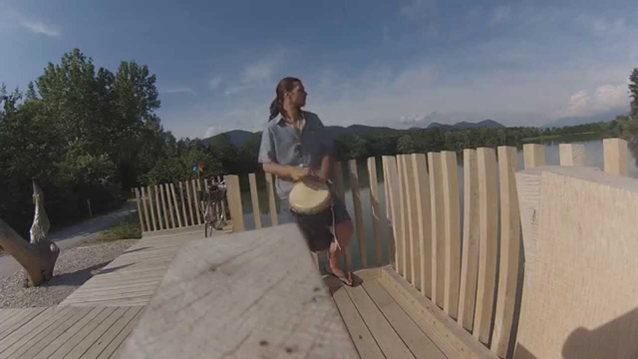 Djembe Solo by the Lake